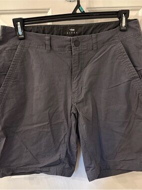 Sitka Men's Slate Gray Flat Front Shorts